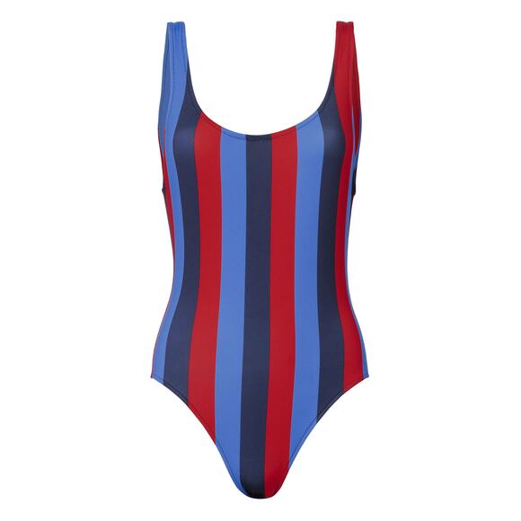 Solid & Striped Anne-Marie Southampton Striped Swimsuit - Picture 1 of 7